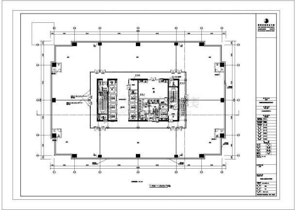 长沙超高层办公商业给排水消防设计施工图-图二