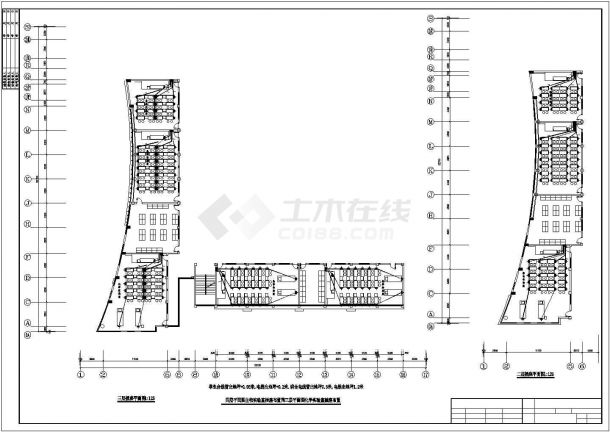 【太原市】某地中学综合楼电气设计图-图二