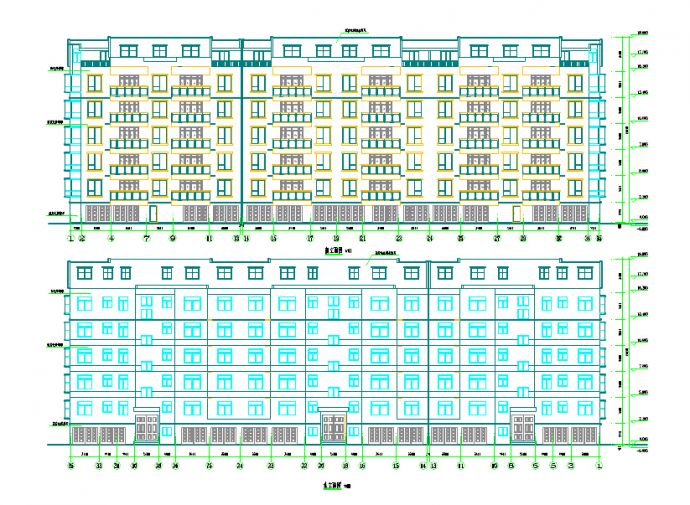 某五层住宅楼建筑施工套图（带节能设计）_图1