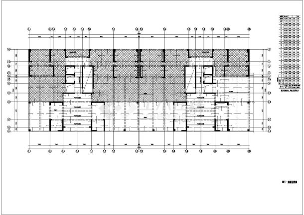 【杭州】某高层建筑结构设计施工图纸-图一