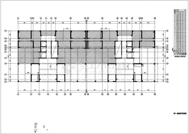 【杭州】某高层建筑结构设计施工图纸-图二