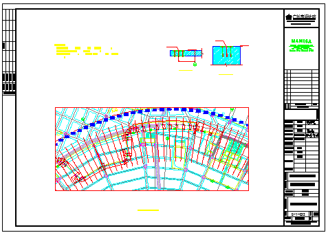 【广州】国际体育演艺中心建筑结构图-图二