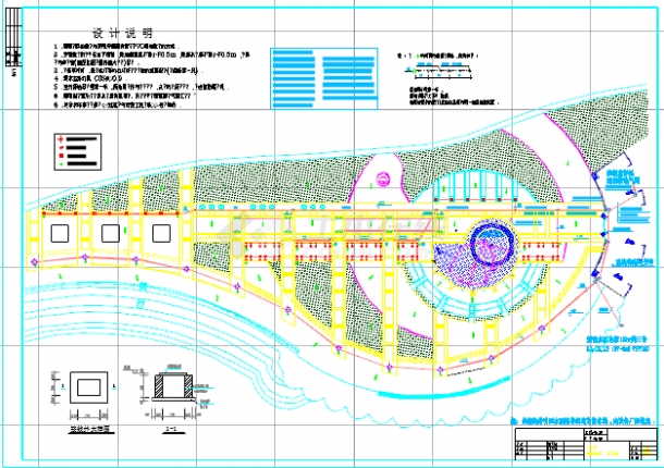 【四川】某广场景观电气设计平面图纸-图一