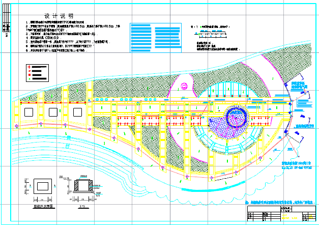 【四川】某广场景观电气设计平面图纸