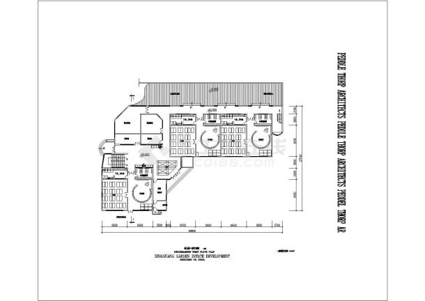 深圳某小区建筑电气设计图（含效果图）-图一