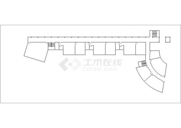 深圳某小区幼儿园平面电气设计安装图-图一