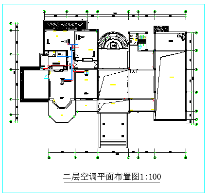 【内蒙古】多层别墅建筑空调通风系统设计施工图_图1