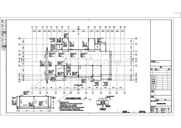 32层剪力墙结构时代城住宅楼结构施工图-图二
