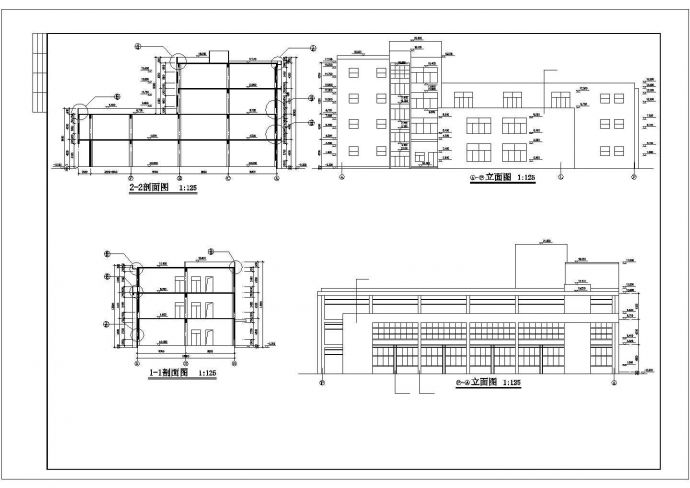 【江苏省】某标准厂房建筑施工图设计图纸_图1
