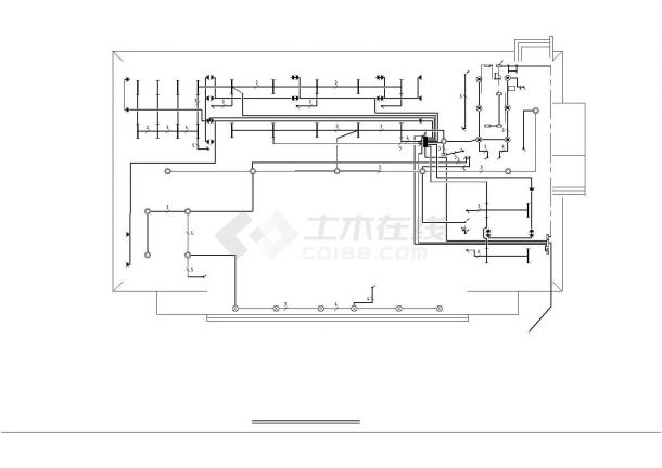 上海某区综合楼电气设计图含分析图-图二