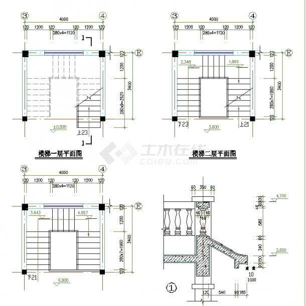 某地单体别墅建筑图CAD图纸-图一