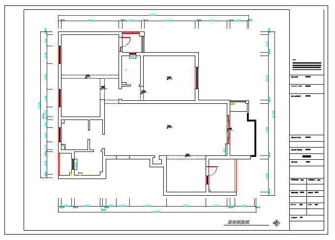 现代温馨三居室竣工图（含效果图及设计说明）_图1