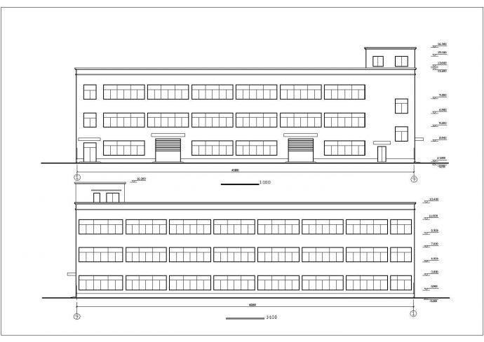 【江苏省】某工厂车间建筑设计方案图纸_图1