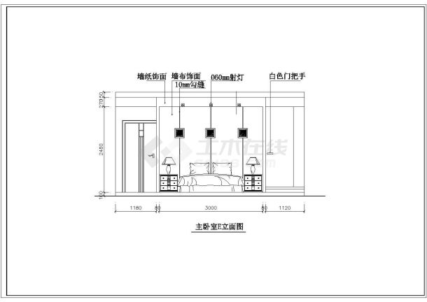 某市区别墅装修设计方案-图二