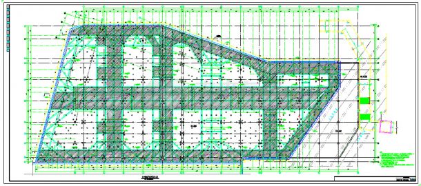 外滩交通枢纽一期基坑围护结构施工图-图二