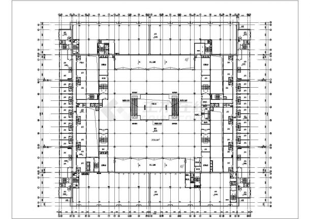 某地大型超市建筑设计施工图（全套）-图一