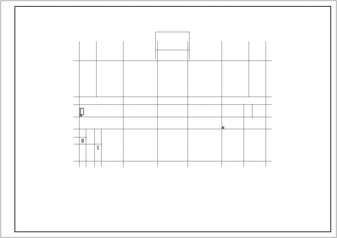 小型办公楼建筑施工图(1500平米)_图1