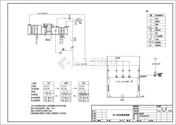 某地空调电气原理图（含设计说明）-图二
