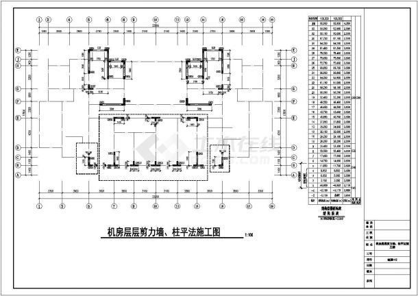 某地高层住宅建筑设计图纸（全套）-图一