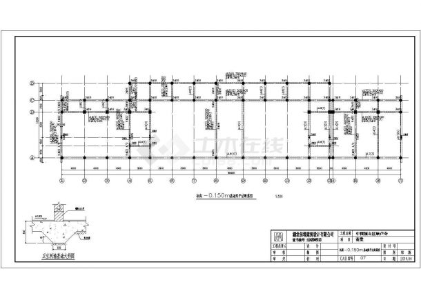 【湖州】某斋堂建筑结构设计施工图-图二