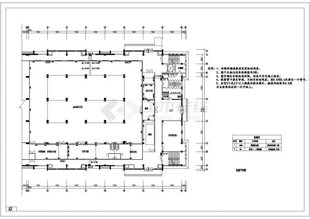 【江苏省】常州市电子厂零件楼电气图-图二