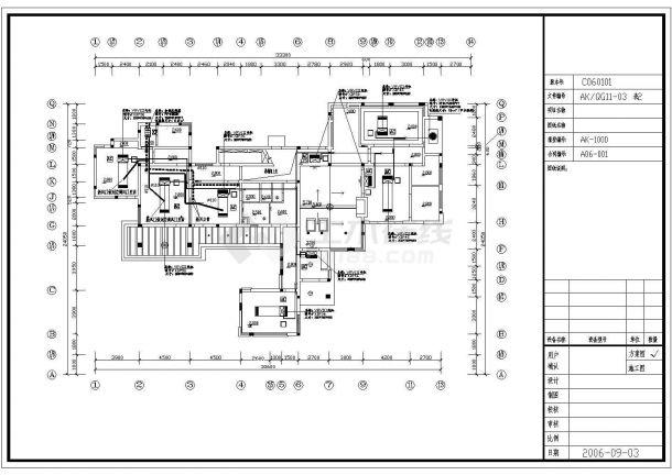 小型住宅多联机空调系统设计方案图-图二