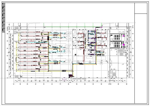 【江苏】多层厂房建筑暖通空调系统设计施工图
