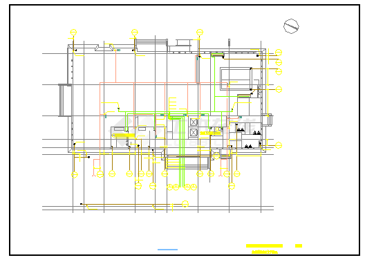 【北京】某基地研发中心建筑群给排水消防施工图-图一