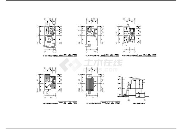 【陕西】某地私人别墅建筑设计方案图纸-图二