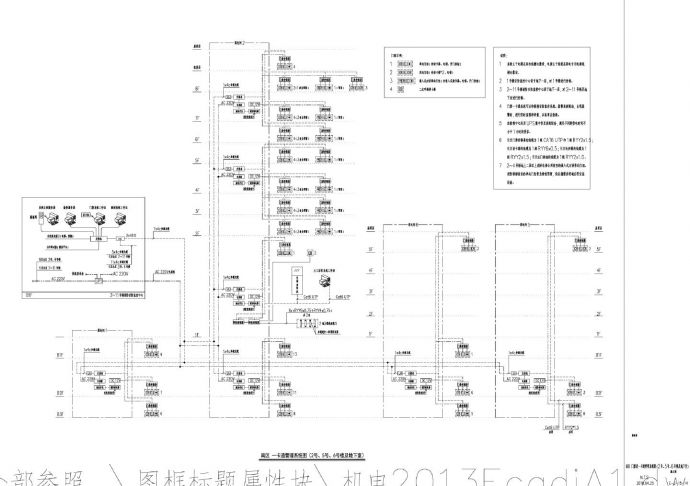 E-2-15-14 南区门禁及一卡通管理系统图（2号 5号 6号楼及地下室）CAD图.dwg_图1