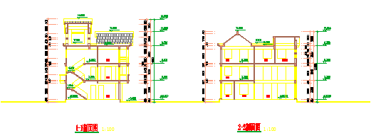 【宿迁】某地别墅建筑设计方案图纸-图二