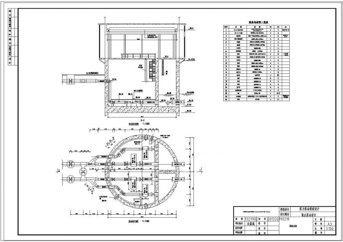 泵与泵站课程设计_图1