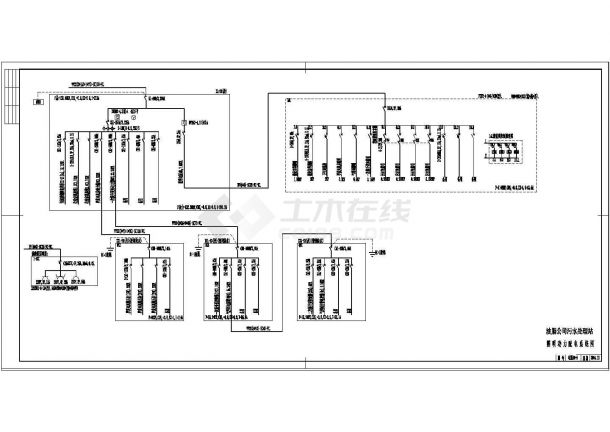 污水站电气图（含图纸目录和设计说明）-图二