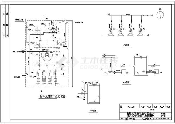 600th冷冻循环水装置图纸（实用）-图一