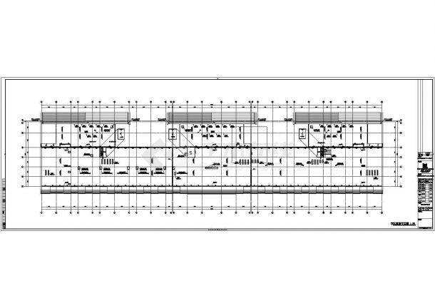  Sprinkler plan of a certain area square (CAD drawing) - Figure 1
