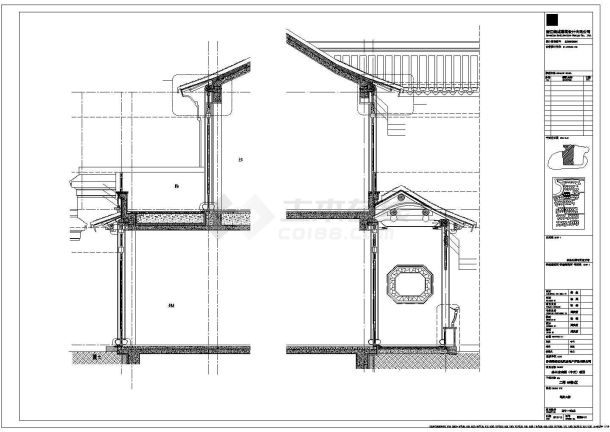 某地住宅楼建筑设计施工图纸（共20张）-图二