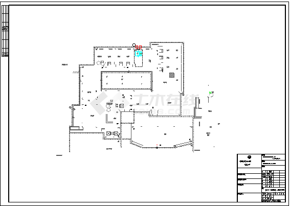 某省某景区给排水风情街施工图-图二