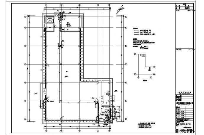 惠君丽联科中贝-研发制剂楼给排水施工CAD设计图_图1