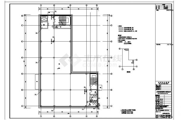 惠君丽联科中贝-研发制剂楼给排水施工CAD设计图-图二