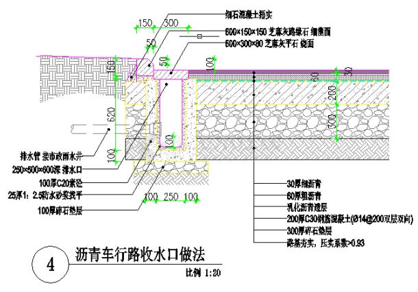 某地区沥青路规划参考图-图二