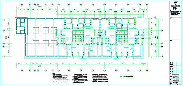 某地海南高层住宅电气施工图CAD图纸-图二
