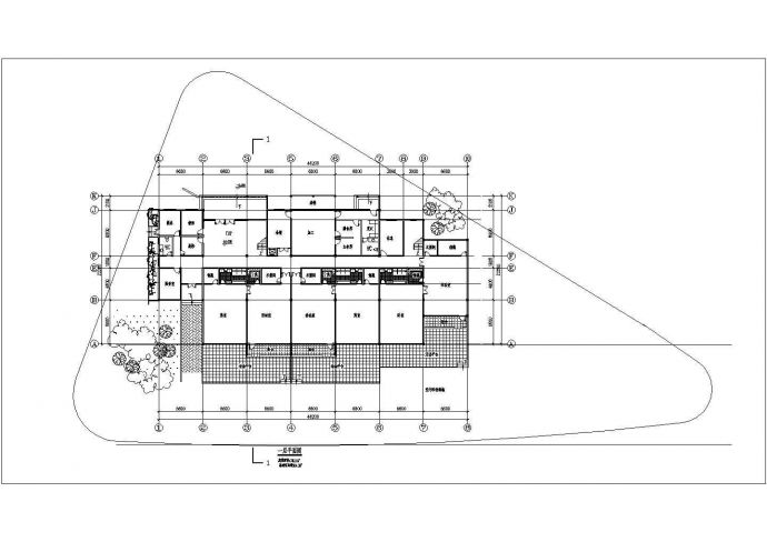 【江苏】某乡镇幼儿园建筑设计图纸_图1