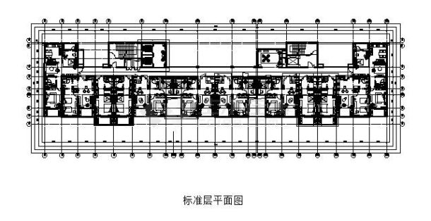 上海某老年公寓10栋疏散电气施工图-图二