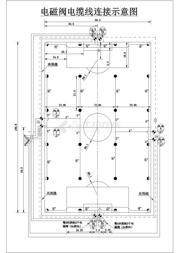 【常州】某小区soccer足球场建筑方案图-图二