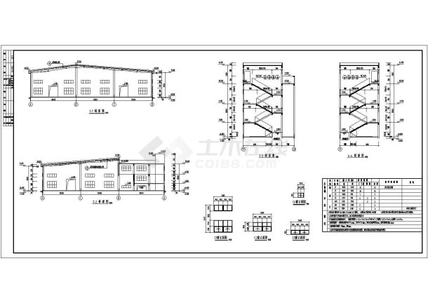 【无锡】某管材车间建筑设计施工图-图二