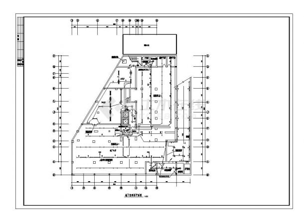 高层商住楼电气CAD施工图-图一