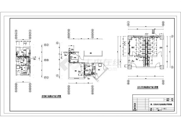 【涟水】某高层商住两用建筑给排水施工图-图二