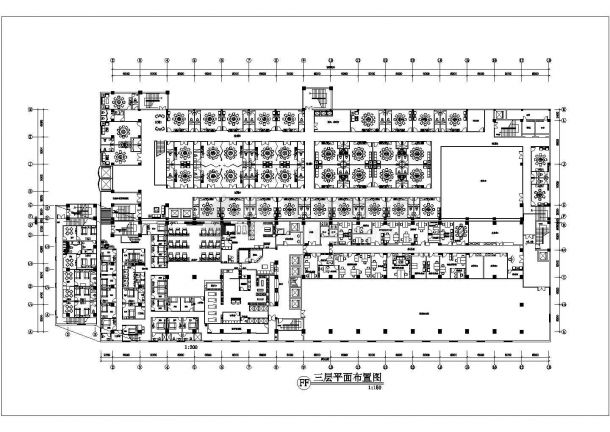 某地酒店ktv装修设计布置图（共4张）-图二