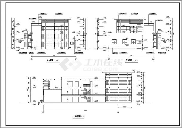 【上海】高级会所全套施工设计图纸-图一