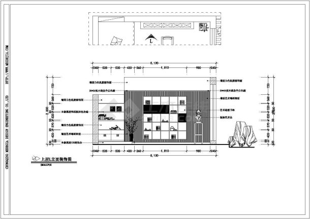 别墅装修设计施工图（CAD图纸）-图一